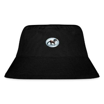 Majestic Equine Grace - Stanley/Stella Recycled Bucket Hat - black - Front