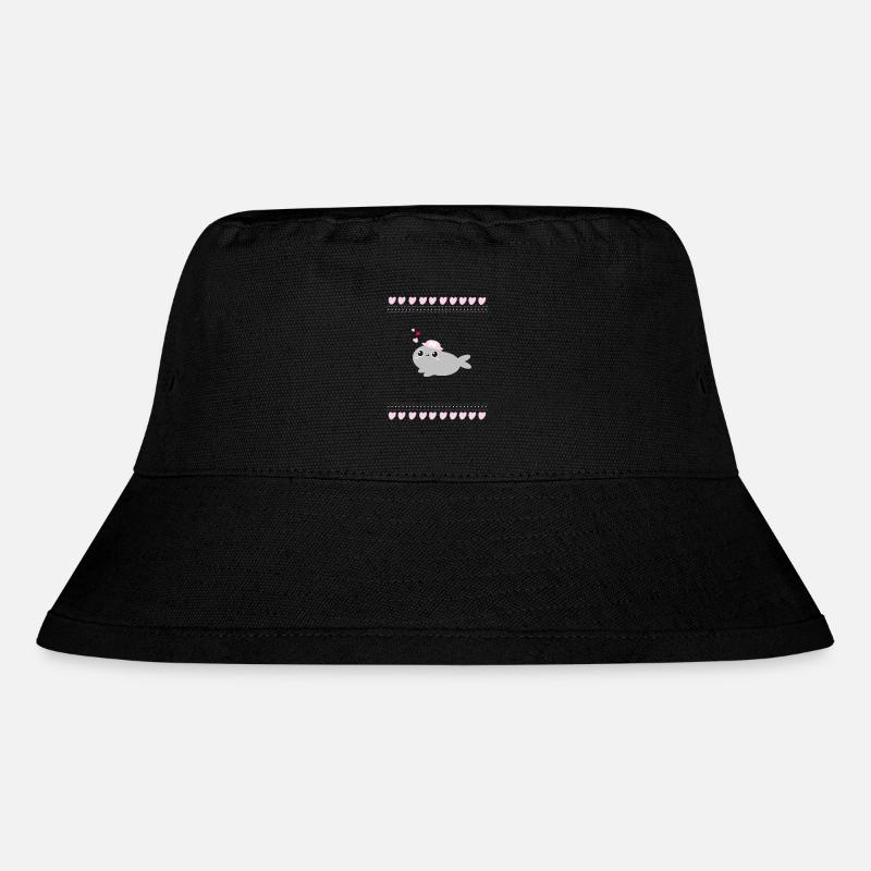 Robbe - Stanley/Stella recycelter Bucket Hat - Schwarz