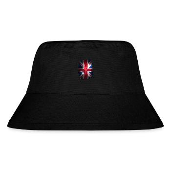 Union Jack skater Uk flag England London brexit - Stanley/Stella Recycled Bucket Hat - black - Front