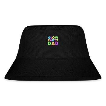 Glühender Party-Vati - Stanley/Stella recycelter Bucket Hat - Schwarz - Vorne