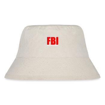 Bird design with nature motif - Stanley/Stella Recycled Bucket Hat - natural - Front
