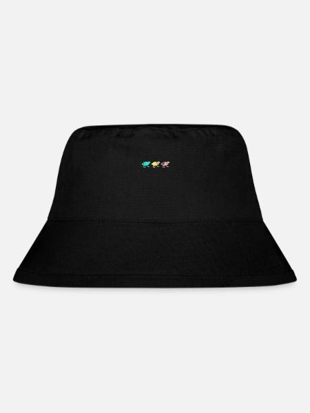 Süße Zwergwachtel Erdwachtel Wachtel Geschenk - Stanley/Stella recycelter Bucket Hat - Schwarz