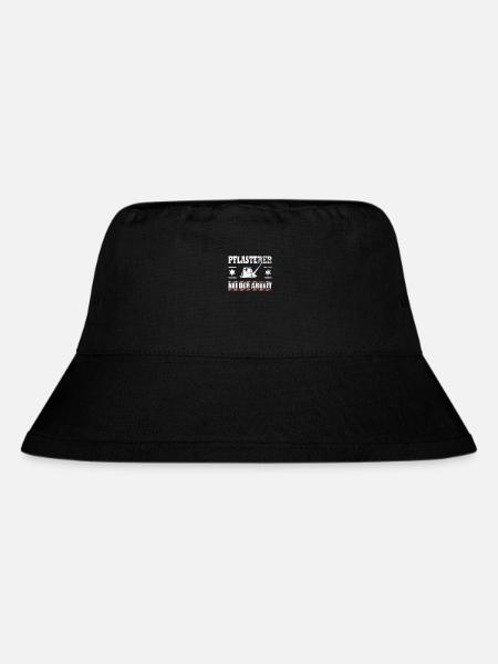 Funny saying plaster paver gift - Stanley/Stella Recycled Bucket Hat - black