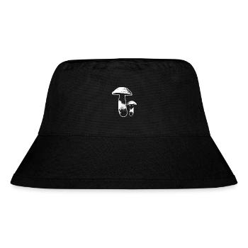 Porcini mushrooms Mushrooms - Stanley/Stella Recycled Bucket Hat - black - Front