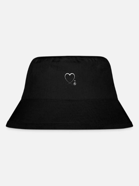 Ich liebe Einradfahren Einrad - Stanley/Stella recycelter Bucket Hat - Schwarz