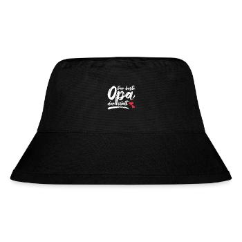 Der beste Opa der Welt - Stanley/Stella recycelter Bucket Hat - Schwarz - Vorne
