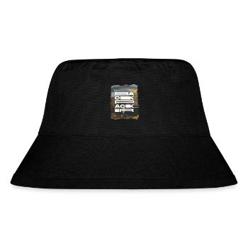 Backpacker - Stanley/Stella Recycled Bucket Hat - black - Front