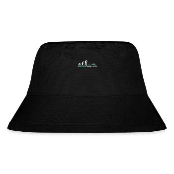 Schwimmen Freiwasser Evolution - Stanley/Stella recycelter Bucket Hat - Schwarz - Vorne