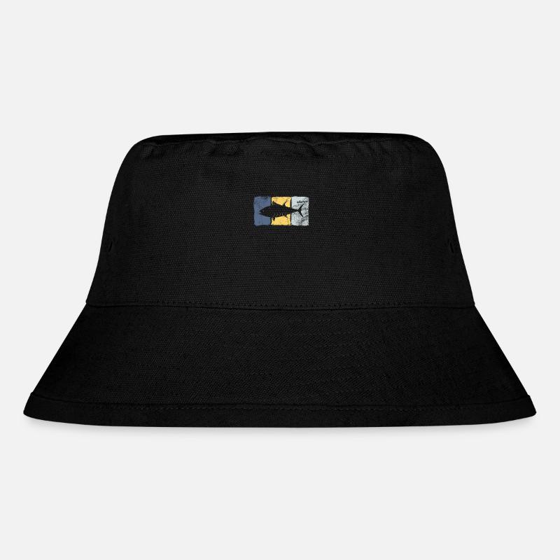 Hochsee Angeln Thunfisch - Stanley/Stella recycelter Bucket Hat - Schwarz