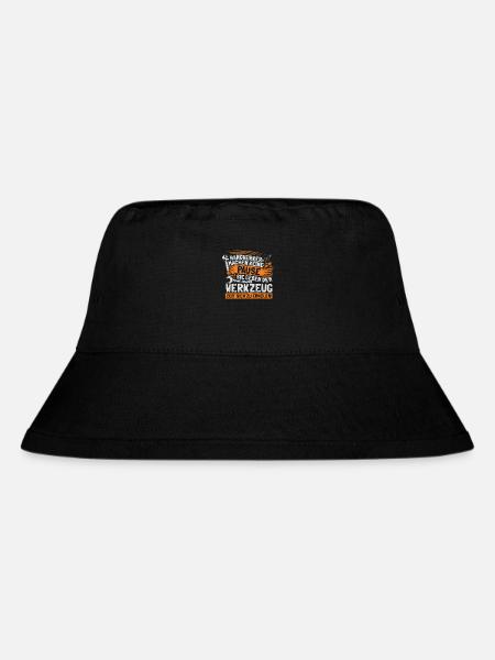 Handwerker machen keine Pause - Arbeit im Handwerk - Stanley/Stella recycelter Bucket Hat - Schwarz