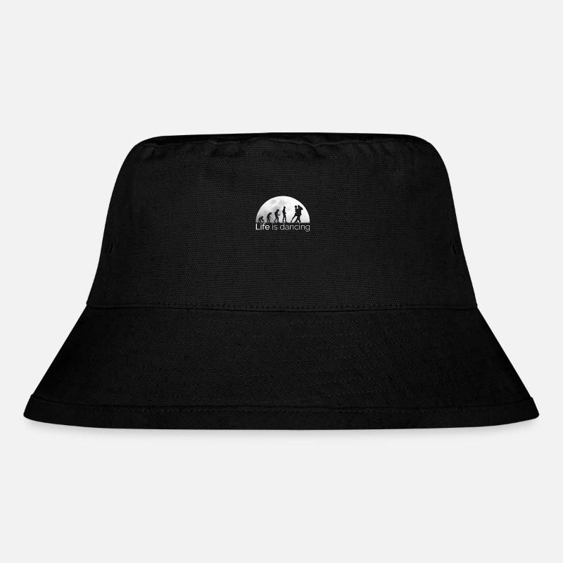 Lustiges Tanzsport Tanzen Tanzpaar Evolution - Stanley/Stella recycelter Bucket Hat - Schwarz