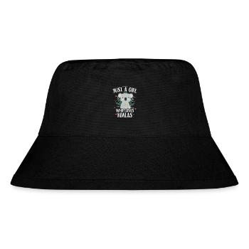 Koala Bear Just a girl who loves koalas - Stanley/Stella Recycled Bucket Hat - black - Front