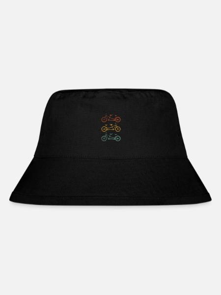 Tandem bike tour - Stanley/Stella Recycled Bucket Hat - black