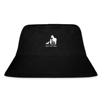 süßes Pferd Geschenk Pferde reiten pony - Stanley/Stella recycelter Bucket Hat - Schwarz - Vorne