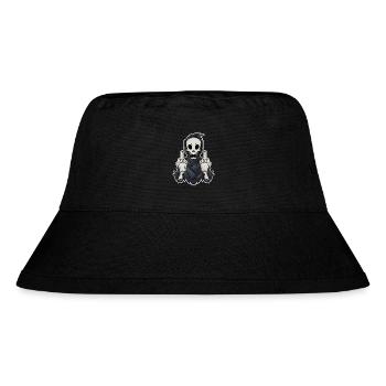 Grim Reaper montre les deux doigts du milieu - Bob recyclé Stanley/Stella - noir - Devant