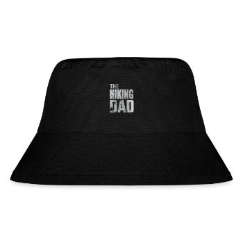 Wandern Hiking Vater Papa Bergsteigen Geschenk - Stanley/Stella recycelter Bucket Hat - Schwarz - Vorne