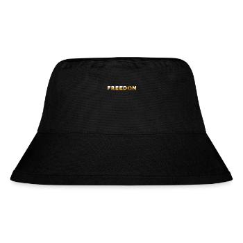 Bitcoin - Stanley/Stella recycelter Bucket Hat - Schwarz - Vorne