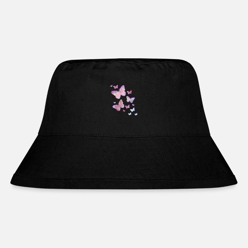 papillon papillon animal coloré couleur - Bob recyclé Stanley/Stella - noir