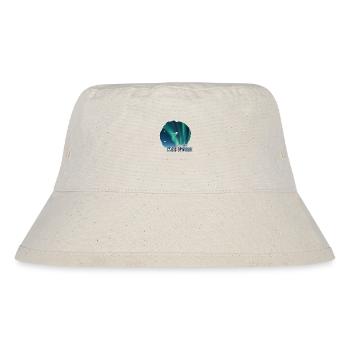 Aurora Nordlichter - Stanley/Stella recycelter Bucket Hat - Naturweiß - Vorne
