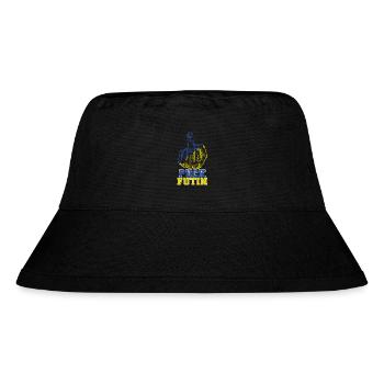Puck Futin - Stanley/Stella Recycled Bucket Hat - black - Front