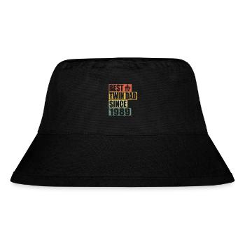 Twins Father Twin Father since 1989 - Stanley/Stella Recycled Bucket Hat - black - Front