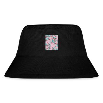Sugar bag first day of school - Stanley/Stella Recycled Bucket Hat - black - Front