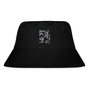 School bag - Stanley/Stella Recycled Bucket Hat - black - Front