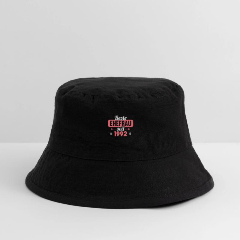Beste Ehefrau Bester Ehemann seit 1992 Stanley/Stella recycelter Bucket Hat