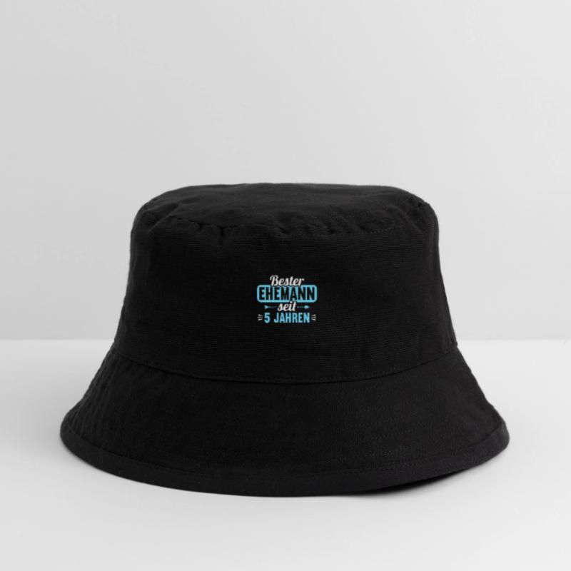 Beste Ehefrau Bester Ehemann seit 5 Jahren Stanley/Stella recycelter Bucket Hat