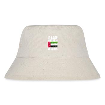 Drapeau des Émirats arabes unis - Bob recyclé Stanley/Stella - blanc naturel - Devant
