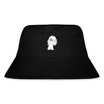 Manga Girl Anime - Stanley/Stella Recycled Bucket Hat - black - Front