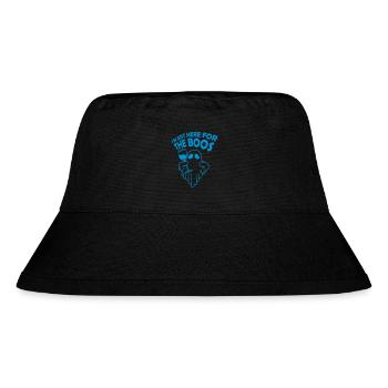 Here for the boos - Stanley/Stella Recycled Bucket Hat - black - Front