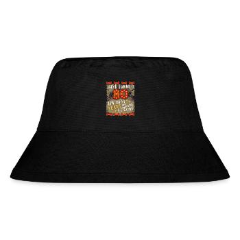 80. Geburtstag 80 Jahre alt Vintage-Design, Spruch - Stanley/Stella recycelter Bucket Hat - Schwarz - Vorne