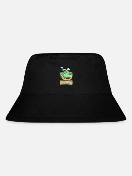 Welt Umwelttag, World Environment Day Umweltschutz - Stanley/Stella recycelter Bucket Hat - Schwarz