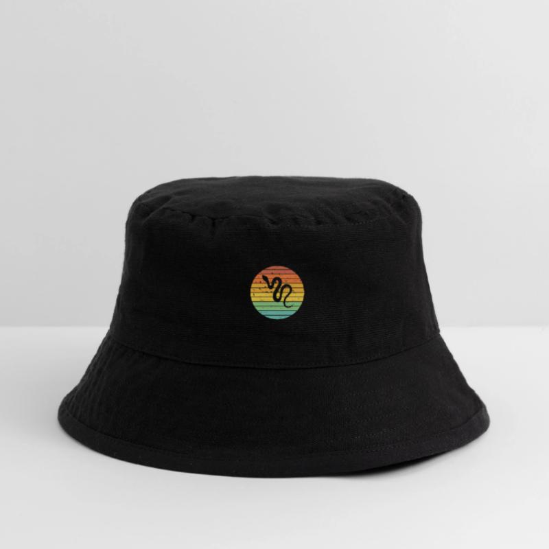 Snake Retro Reptile Python Gift idea Stanley/Stella Recycled Bucket Hat