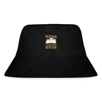 Richter uu Lustiger Richter - Stanley/Stella recycelter Bucket Hat - Schwarz - Vorne