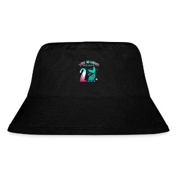 Diese Meerjungfrau Ist Jetzt 2, Märchenhaftes 2. - Stanley/Stella recycelter Bucket Hat - Schwarz - Vorne