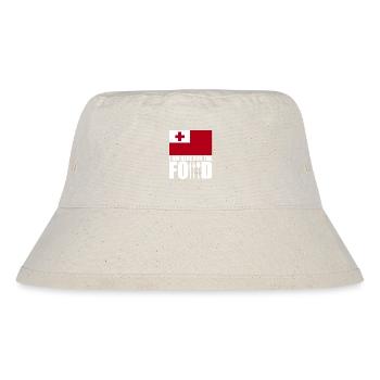 Tonga holiday trip souvenir - Stanley/Stella Recycled Bucket Hat - natural - Front