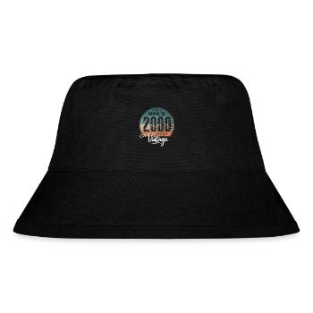 Vintage Made in 2000 Year of birth 2000 Birthday - Stanley/Stella Recycled Bucket Hat - black - Front