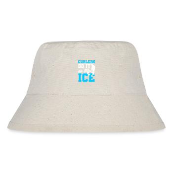 Curling Sport Curler - Stanley/Stella Recycled Bucket Hat - natural - Front