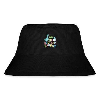 Big brother Saurus siblings Herbivore - Stanley/Stella Recycled Bucket Hat - black - Front