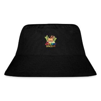 Awesome Seit 2011 Geburtsjahr Schaf Jubiläum - Stanley/Stella recycelter Bucket Hat - Schwarz - Vorne