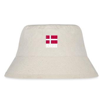 Drapeau du Danemark - Bob recyclé Stanley/Stella - blanc naturel - Devant