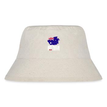 Drapeau de l’Australie - Bob recyclé Stanley/Stella - blanc naturel - Devant