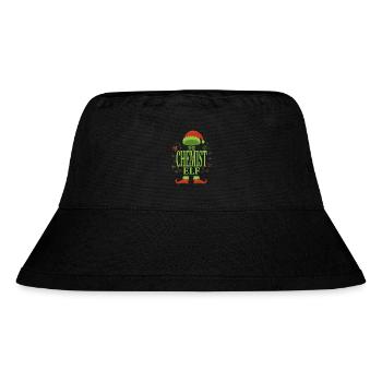 Chemist Christmas Elf - Stanley/Stella Recycled Bucket Hat - black - Front