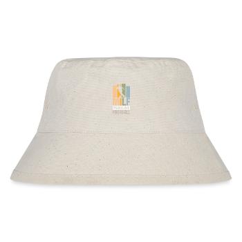 Football Soccer Man I Love Retro - Stanley/Stella Recycled Bucket Hat - natural - Front