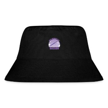 Fagott Instrument Musikerin Mädchen Geschenk - Stanley/Stella recycelter Bucket Hat - Schwarz - Vorne