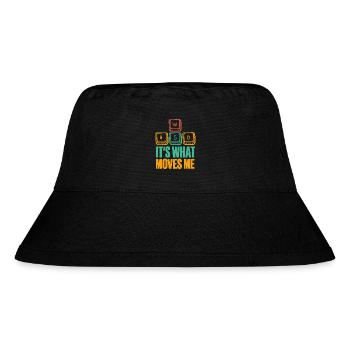 Pc Gamer Gaming WASD - Stanley/Stella recycelter Bucket Hat - Schwarz - Vorne
