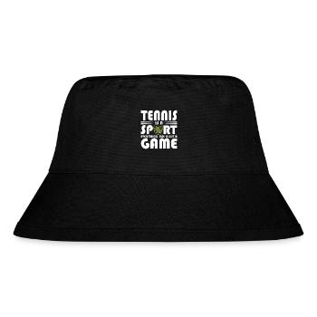 Le tennis est un sport Tout le reste n’est qu’un jeu - Bob recyclé Stanley/Stella - noir - Devant