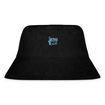Jazz Soul Musik Saxophon Blues and Soul - Stanley/Stella recycelter Bucket Hat - Schwarz - Vorne